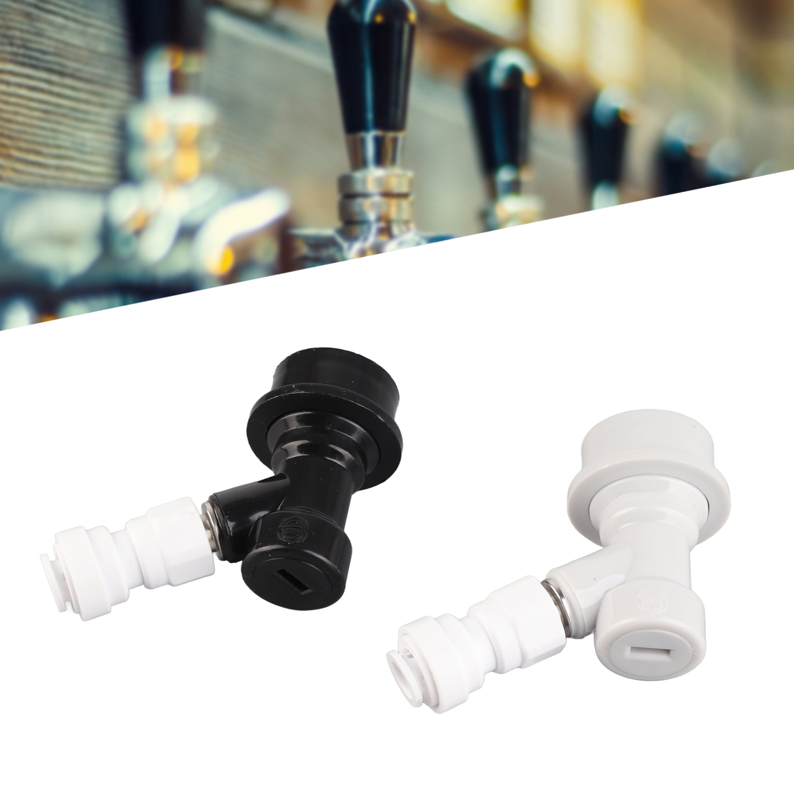 Push Fit Connector - 2Pcs Home Brewing Ball Lock Keg