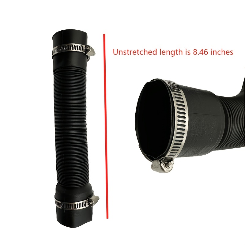Plastic Pipe Clip - Car Ventilation Telescopic Flexible Plastic Hose