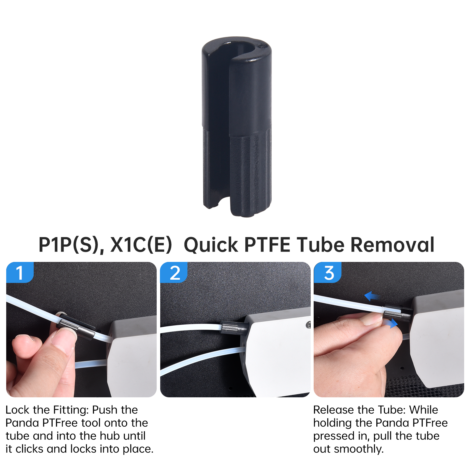 BIQU Panda PTFree Remove PTFE  – Ptfe Tape Thread recenzja i cena