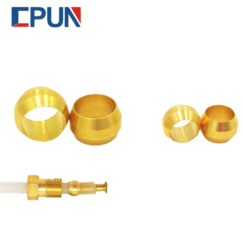10pc Brass Double taper ferrul – Compression Fitting Brass recenzja i cena