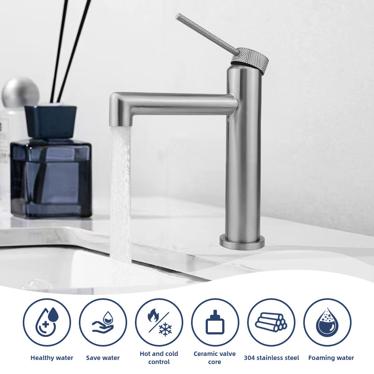Bathroom Basin Faucet Hot And  – Basin Mixer Cartridge recenzja i cena