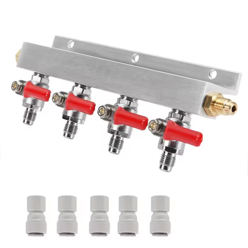IMAICTUU 4 Way Gas Manifold Co – Push Fit Connector recenzja i cena