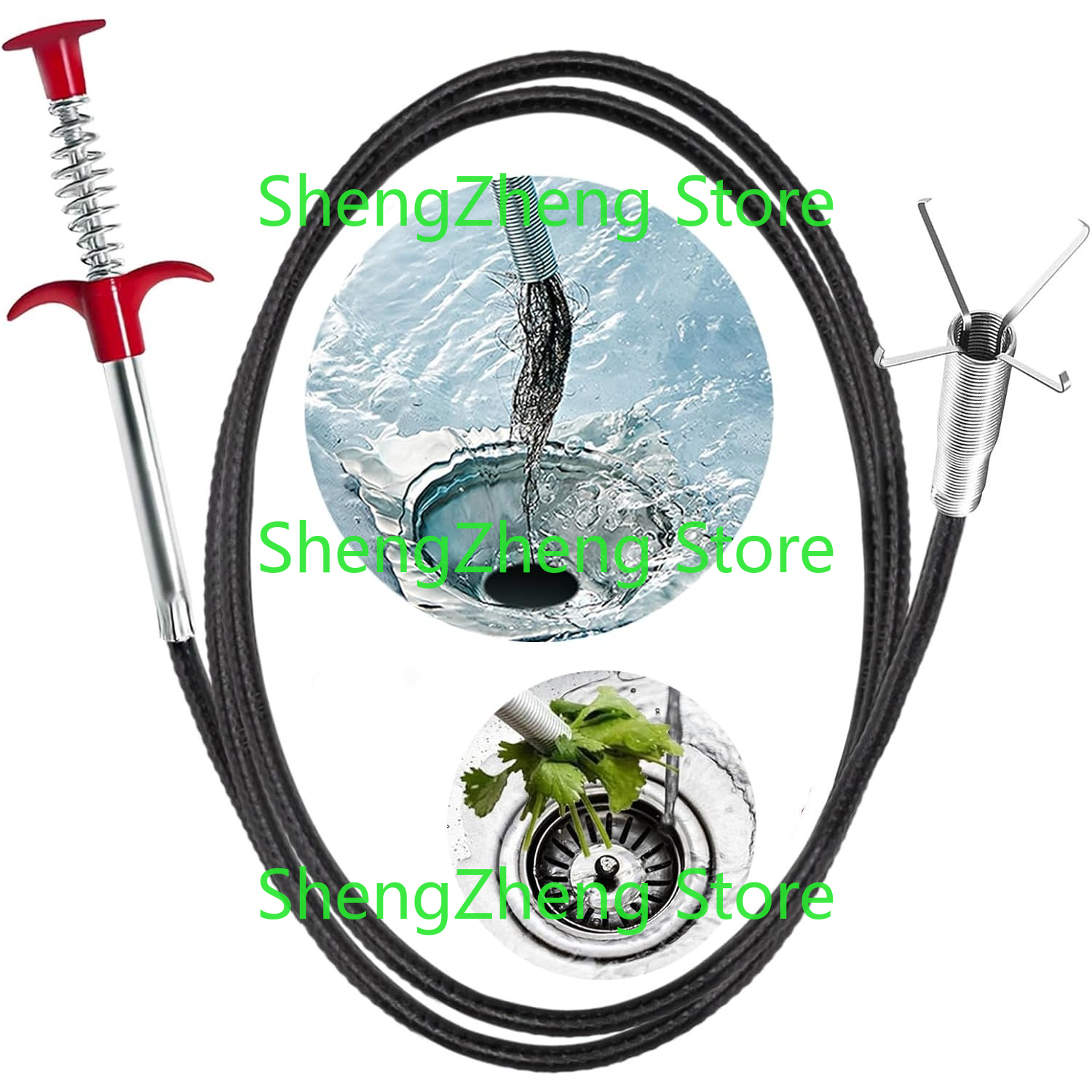 1Pcs Drain Snake Hair Drain Cl – Drain Snake Flexible recenzja i cena