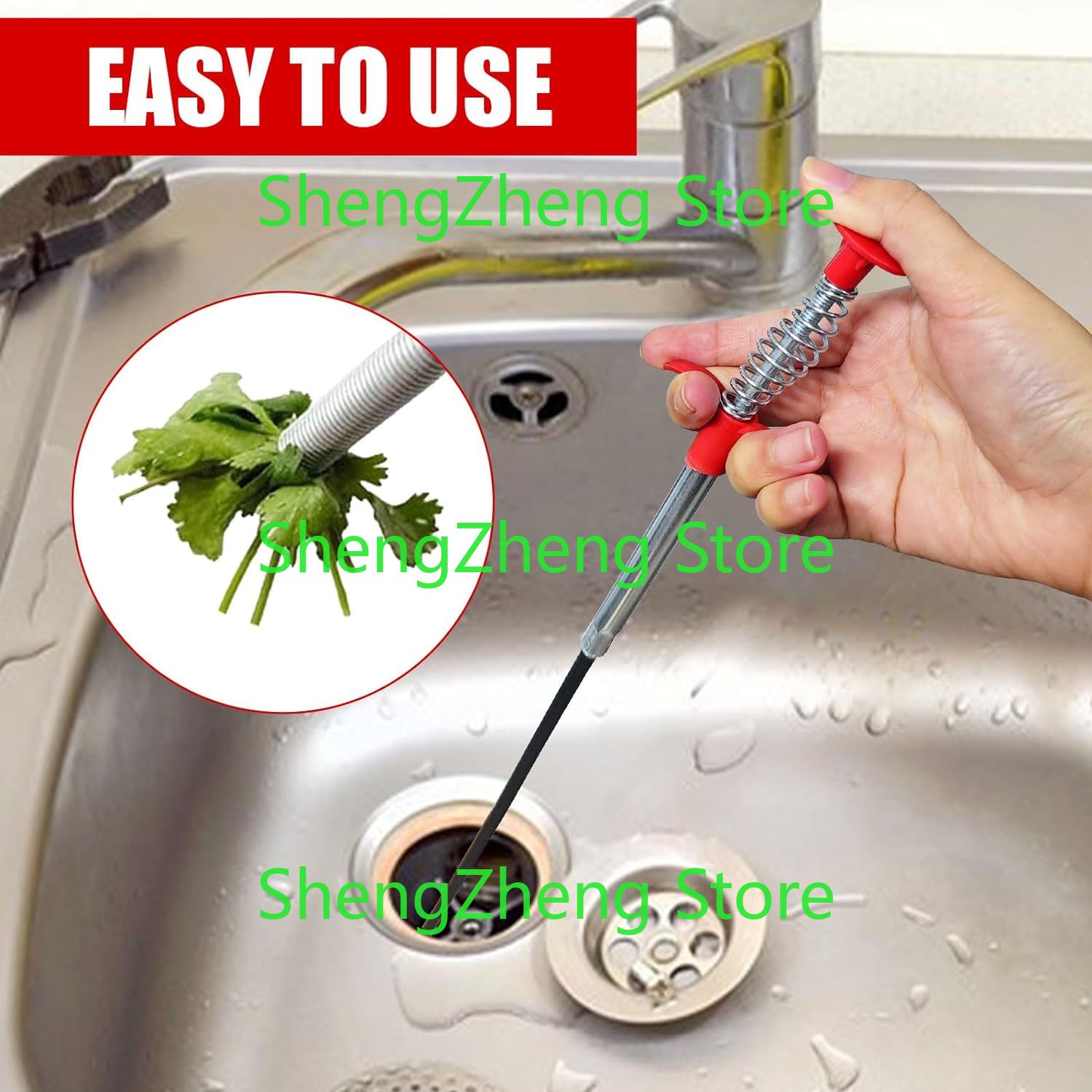 1Pcs Drain Snake Hair Drain Cl – Drain Snake Flexible recenzja i cena