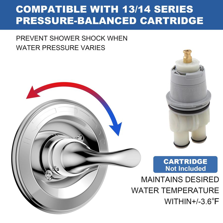 for D Faucet 13 Series SingleF – Shower Valve Cartridge recenzja i cena
