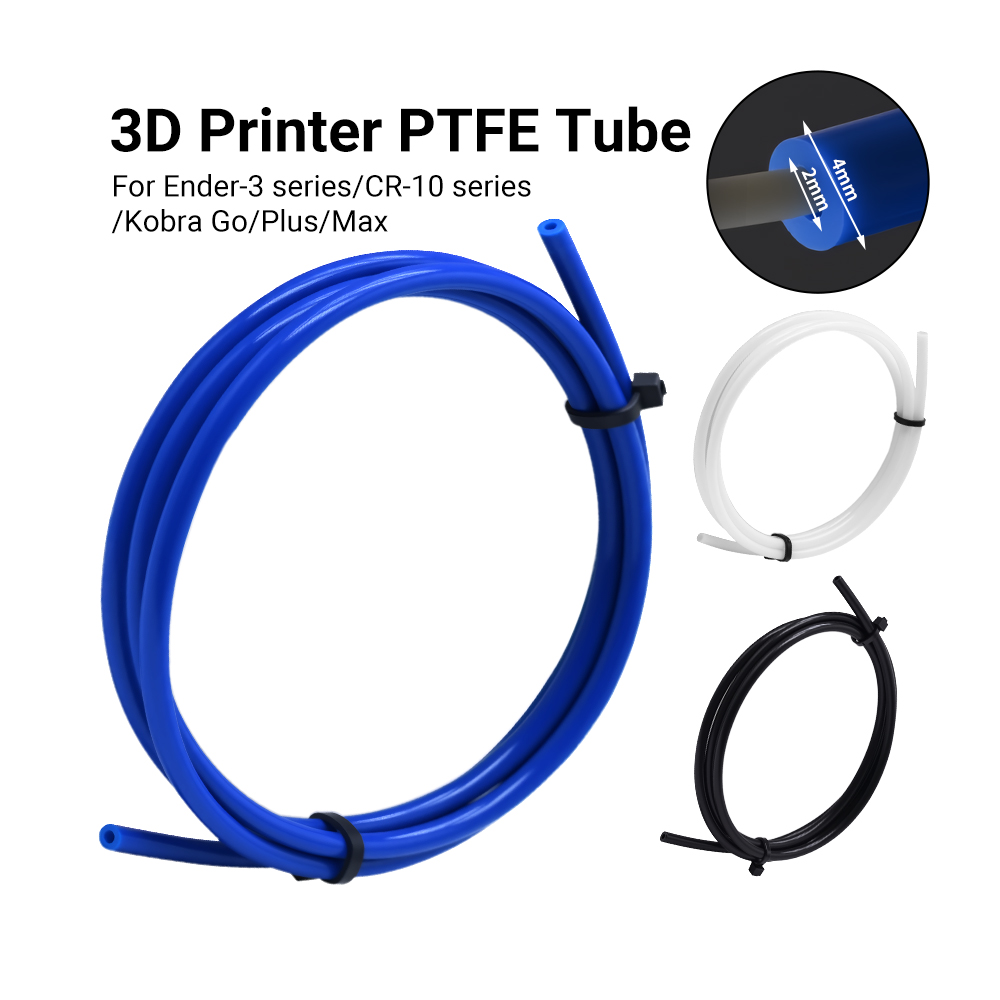 1M PTFE Tube 2x4mm MK8 Hot End – Ptfe Tape Thread recenzja i cena