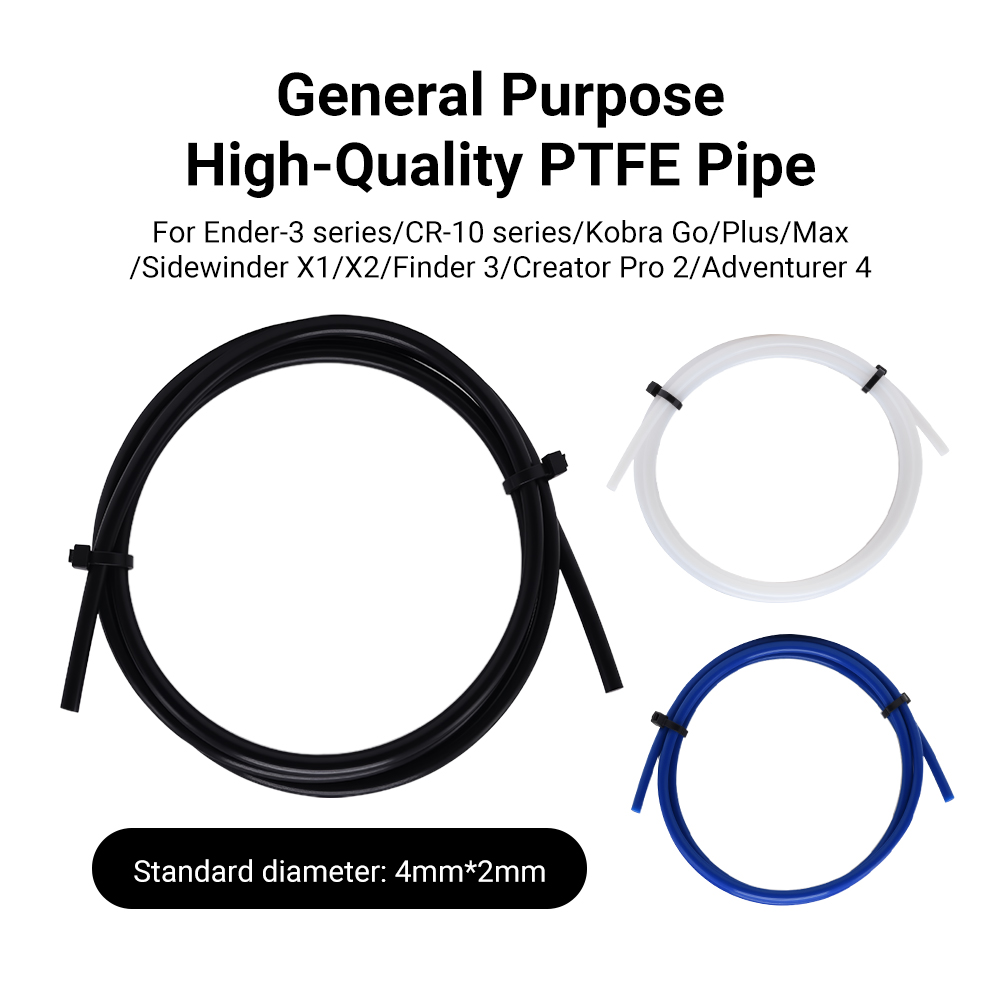 1M PTFE Tube 2x4mm MK8 Hot End – Ptfe Tape Thread recenzja i cena
