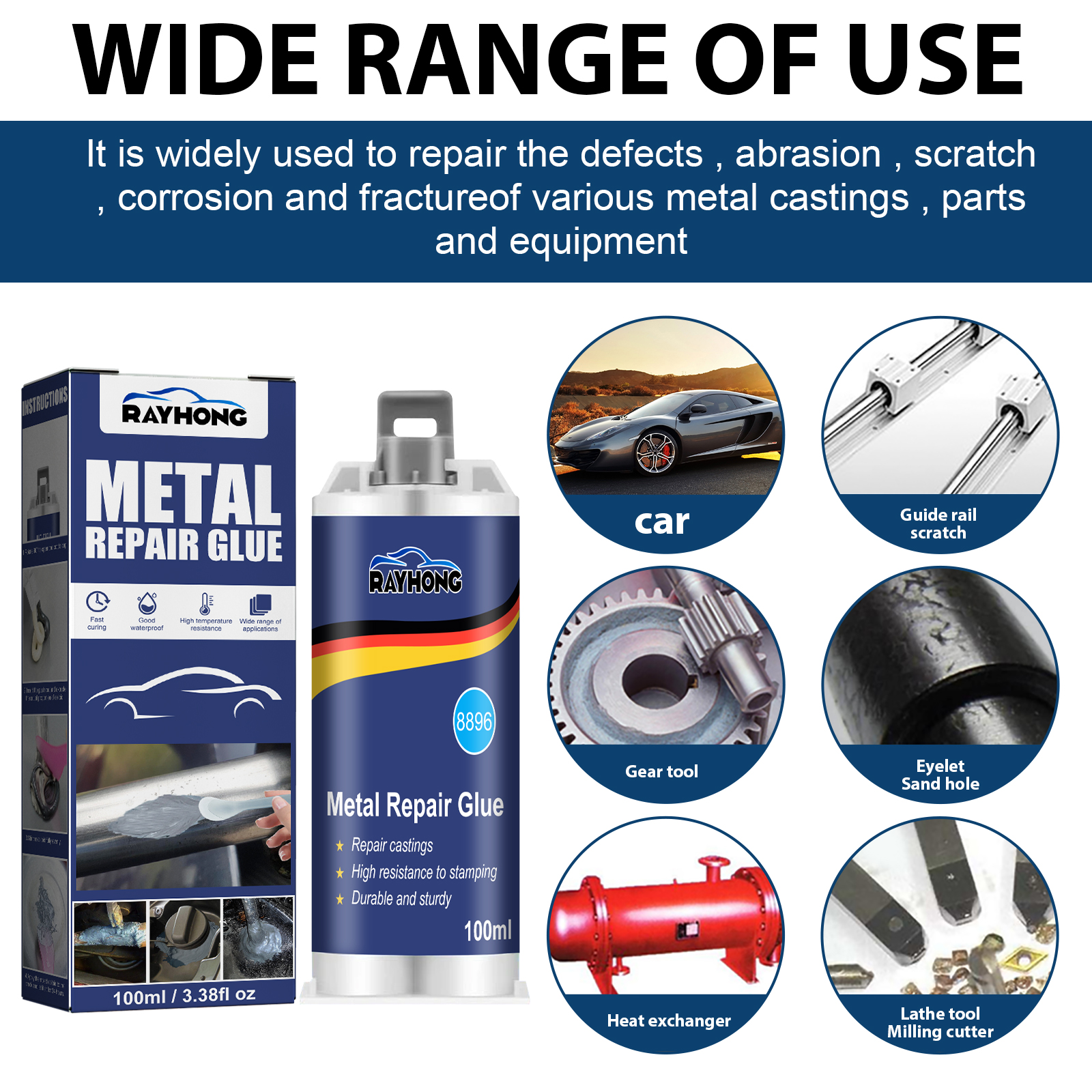 100ml Industrial Metal AB Cast – Solvent Weld Cement recenzja i cena