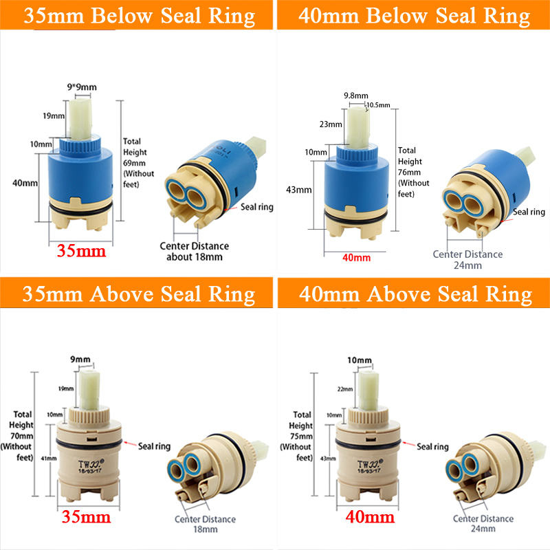 Tap Mixing High spool Valve 35 – Basin Mixer Cartridge recenzja i cena