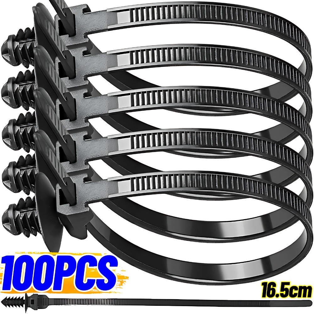 100/10pcs Nylon Self Locking Z – Plastic Pipe Clip recenzja i cena