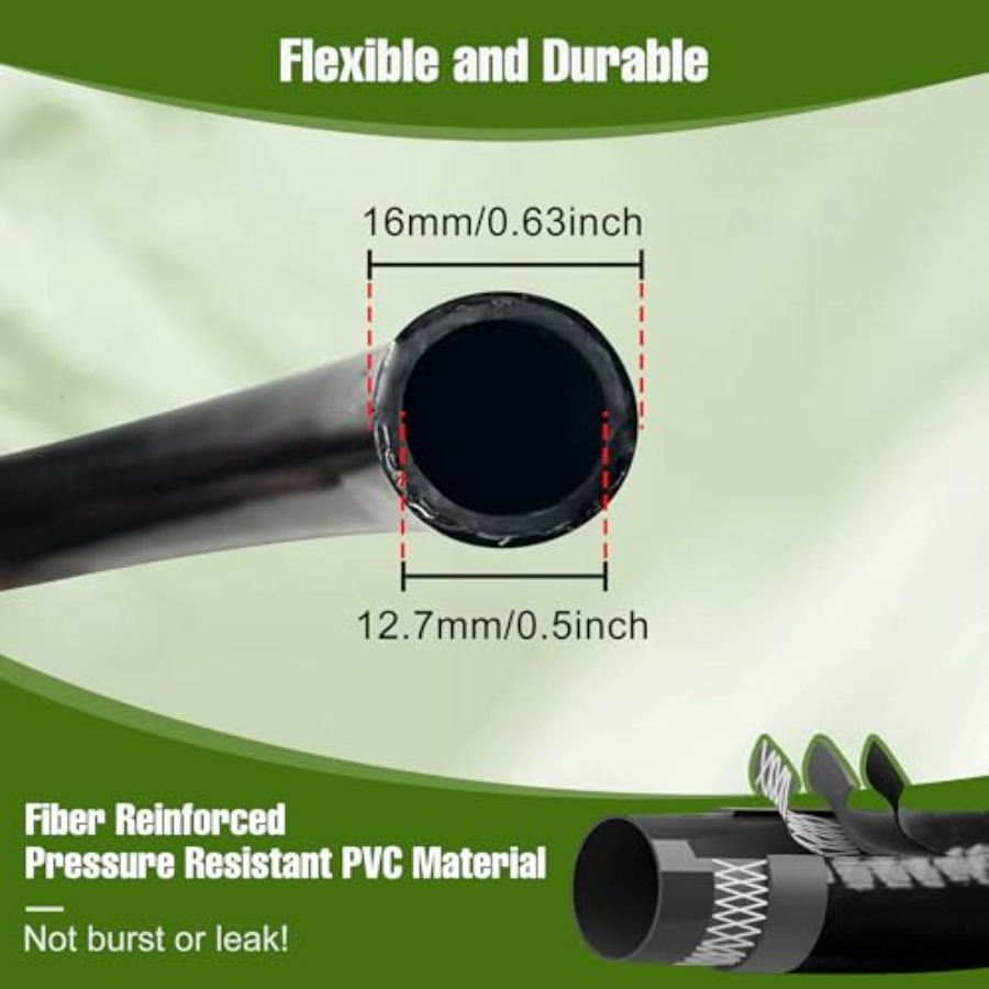 100FT 1/2 Inch Drip Irrigation – Push Fit Connector recenzja i cena