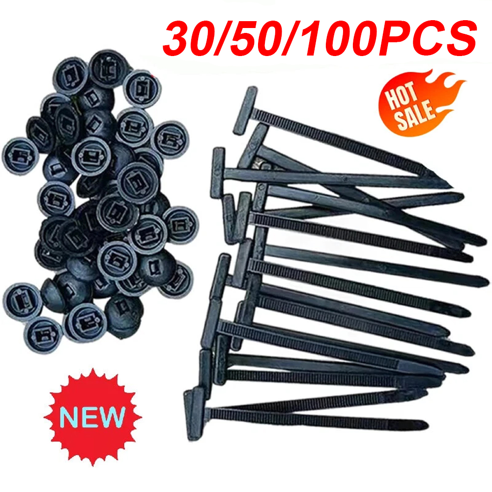 500/100/50Pcs Self-Locked Nylo – Plastic Pipe Clip recenzja i cena