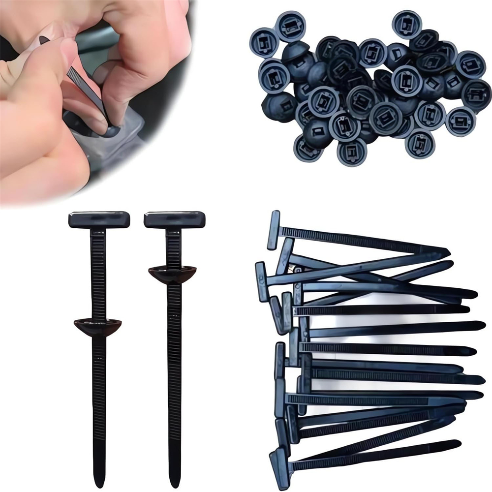 500/100/50Pcs Self-Locked Nylo – Plastic Pipe Clip recenzja i cena